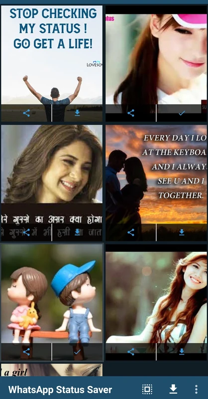 لقطة شاشة 4 من WhatsApp Status Saver