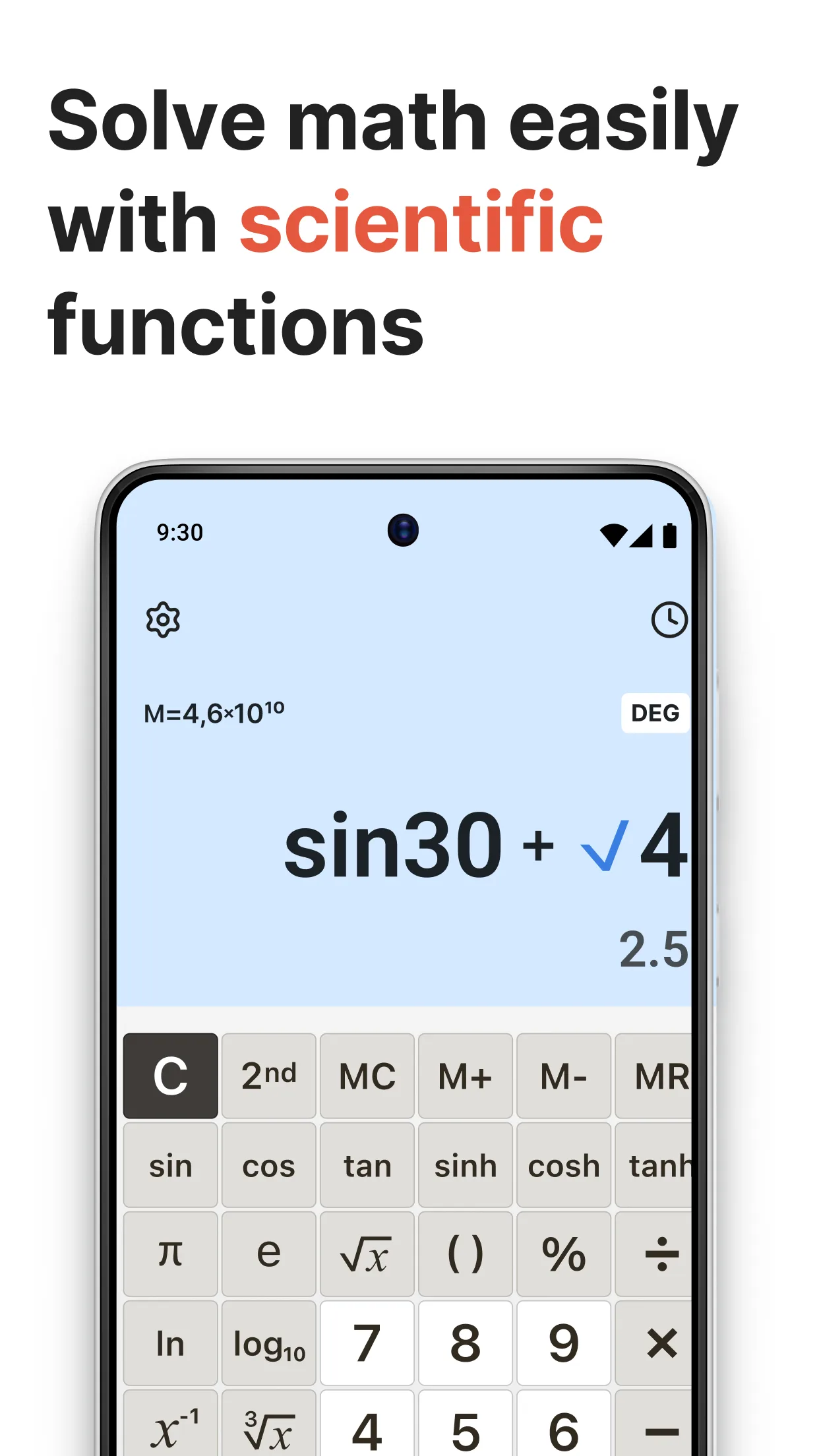 لقطة شاشة 5 من Calculator Plus with History