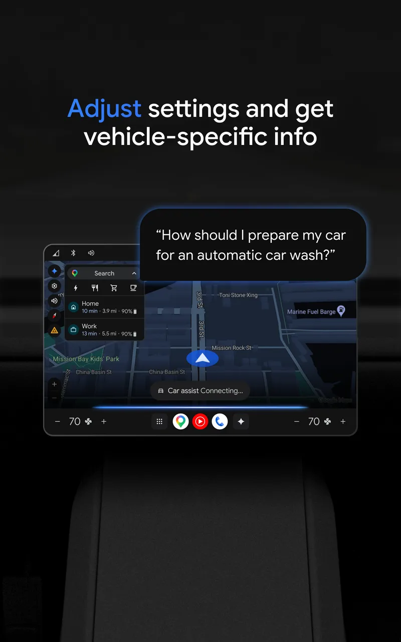 لقطة شاشة 5 من Google Gemini – in the car (Android Automotive)