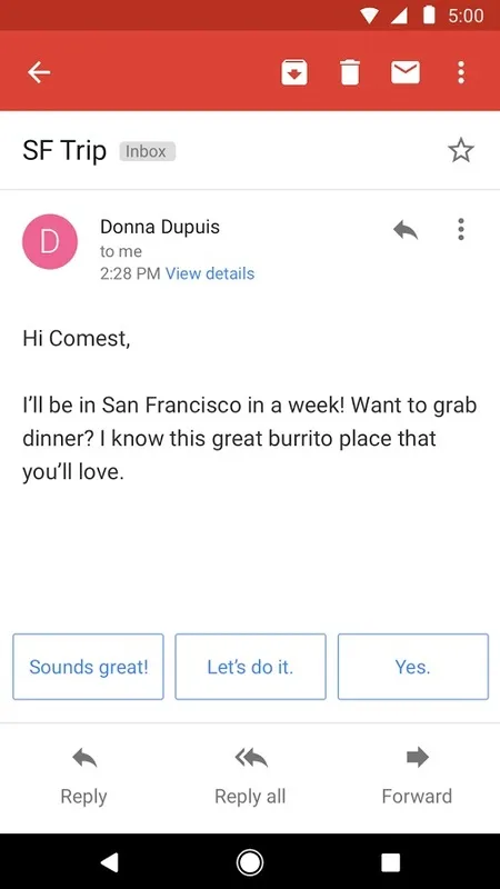 لقطة شاشة 9 من Gmail GO