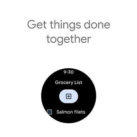 لقطة شاشة 11 من Google Keep – Notes and Lists (Wear OS)