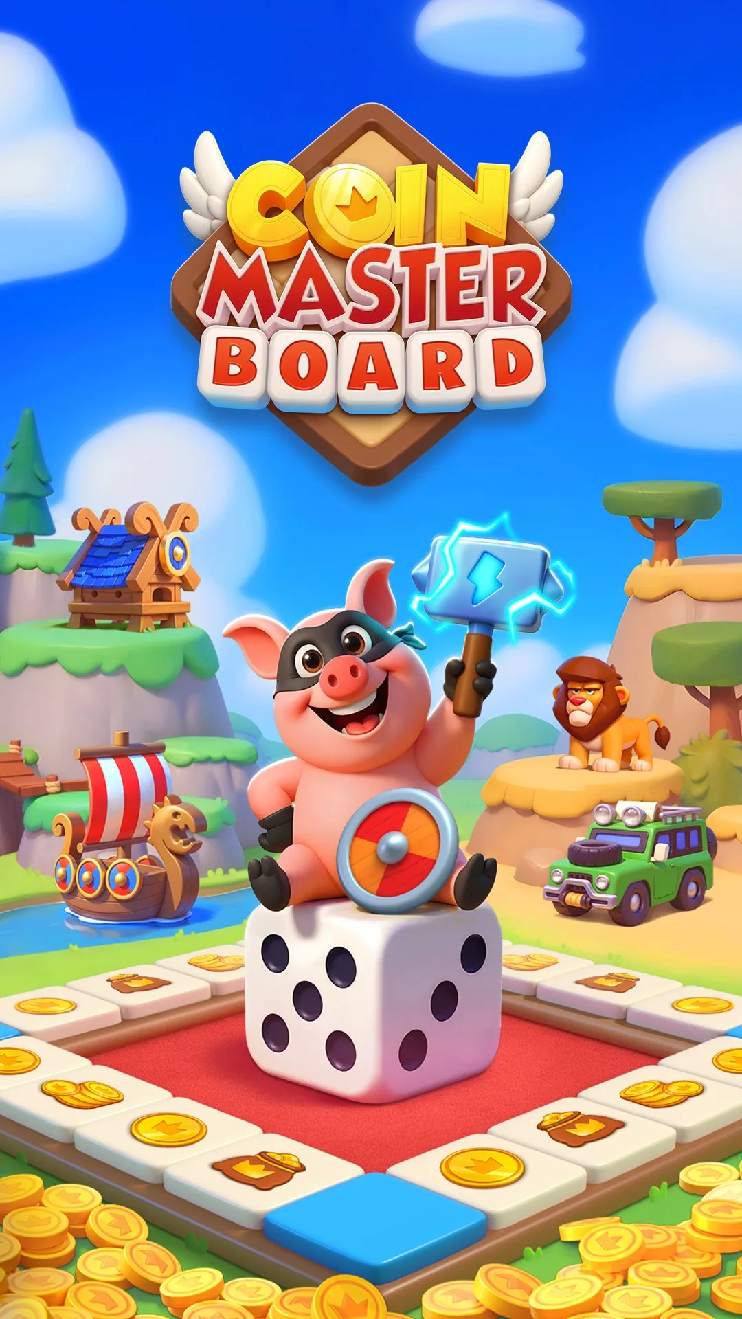 لقطة شاشة 1 من Coin Master – Board Adventure