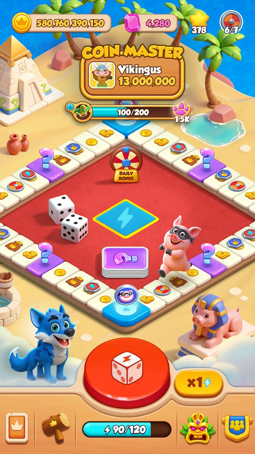 لقطة شاشة 3 من Coin Master – Board Adventure