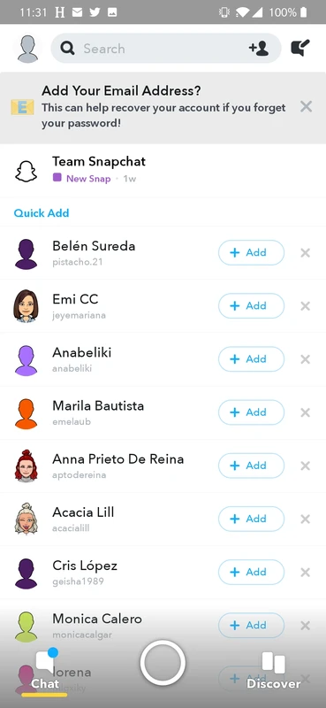لقطة شاشة 5 من Snapchat