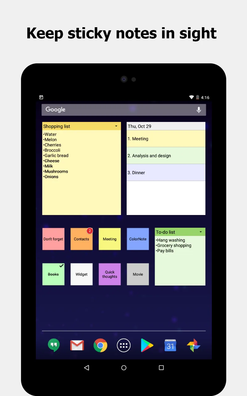 لقطة شاشة 10 من ColorNote Notepad Notes