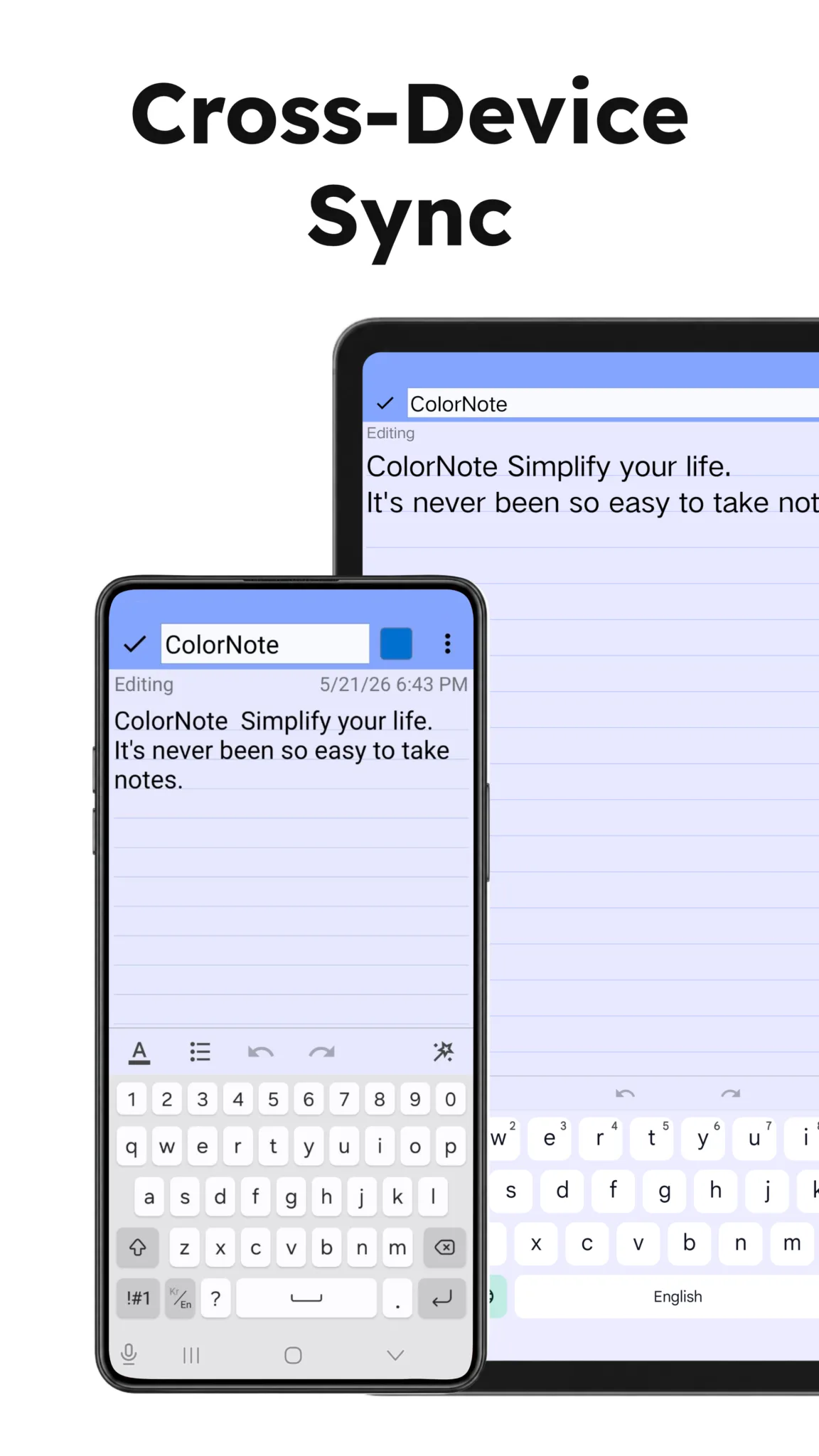 لقطة شاشة 8 من ColorNote Notepad Notes