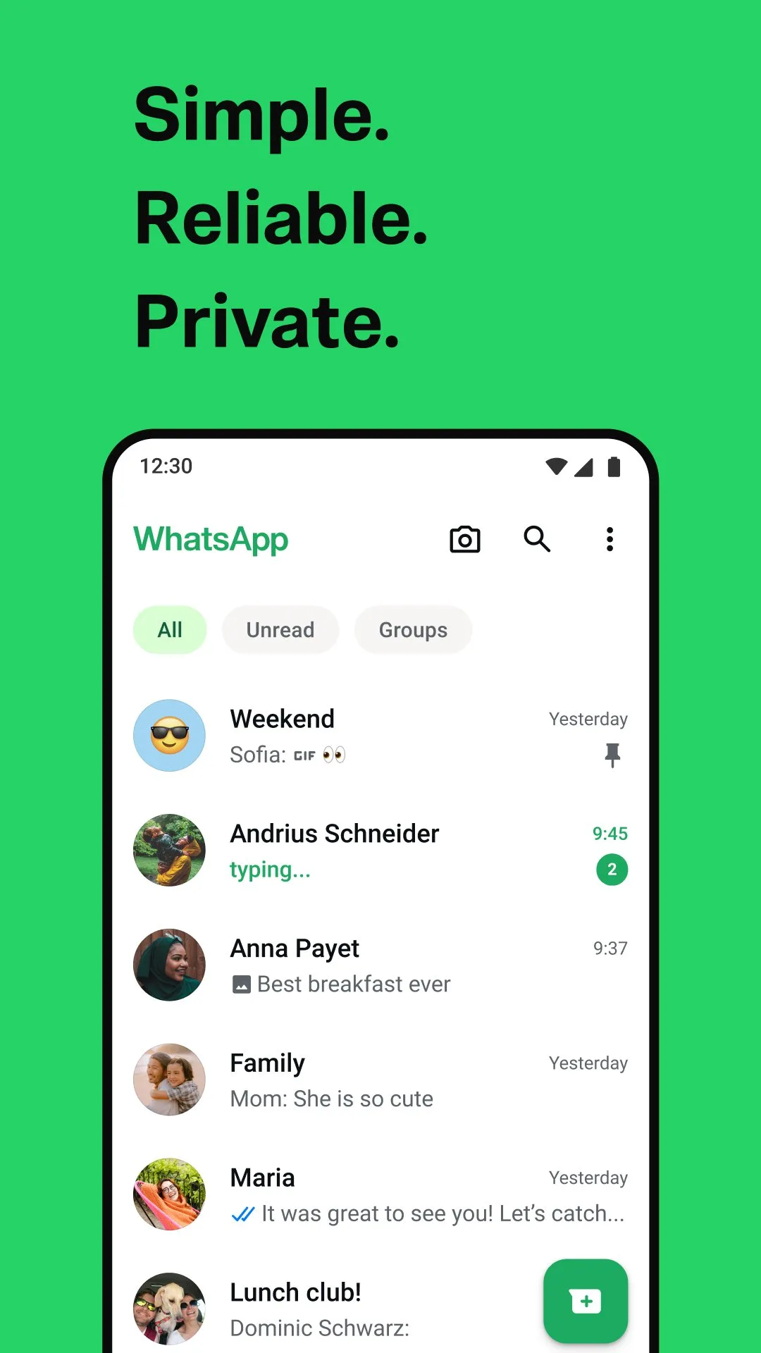 لقطة شاشة 1 من WhatsApp Messenger