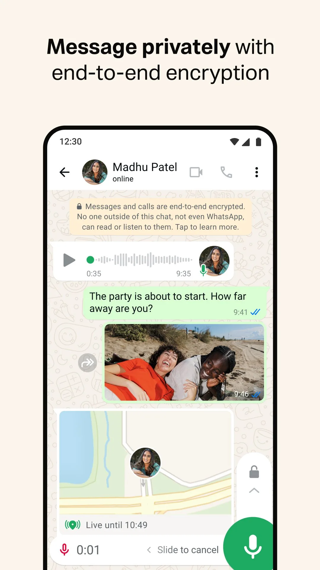 لقطة شاشة 2 من WhatsApp Messenger