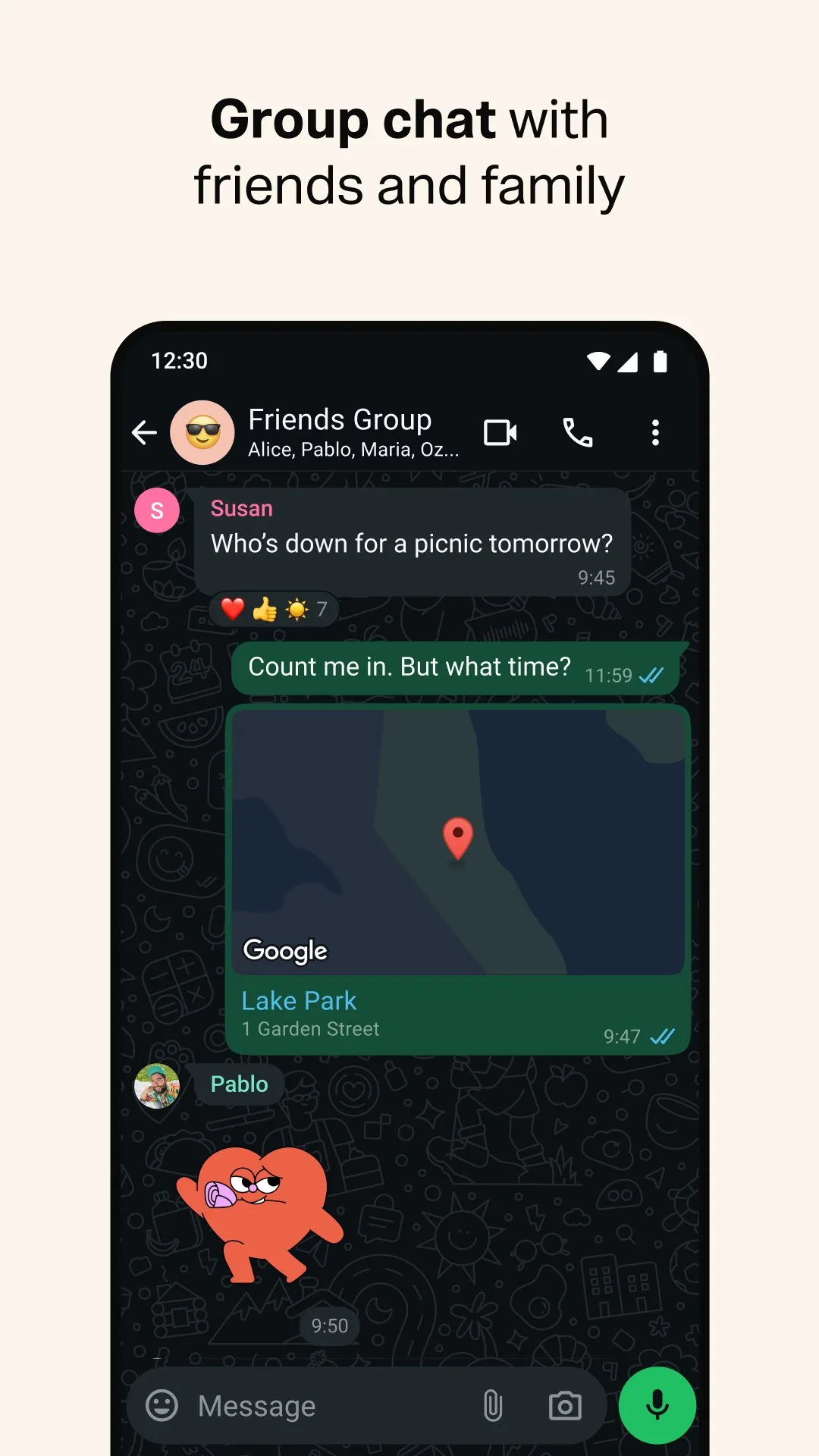 لقطة شاشة 4 من WhatsApp Messenger