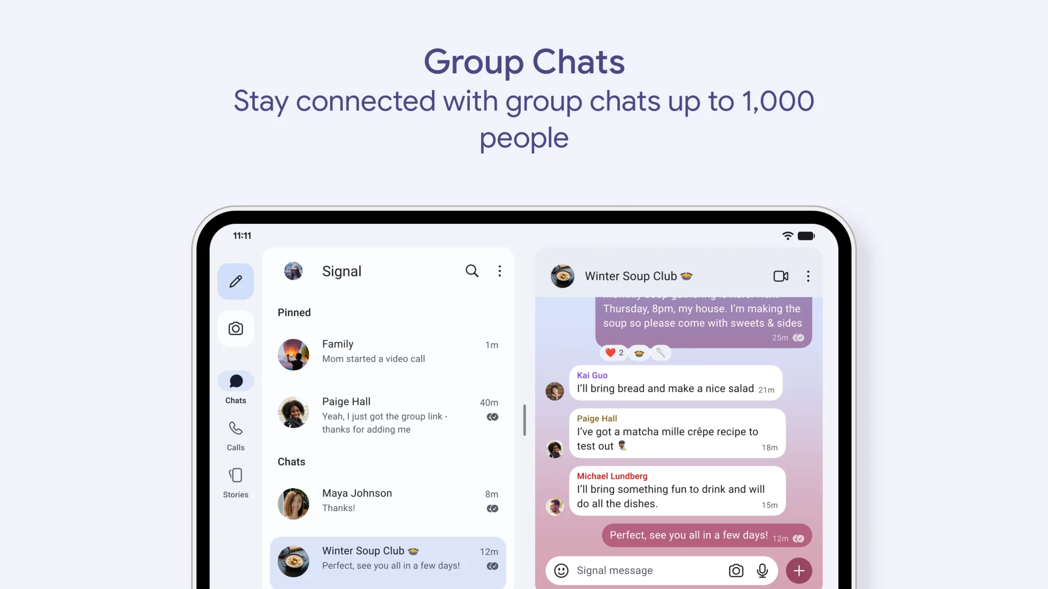 لقطة شاشة 12 من Signal Private Messenger