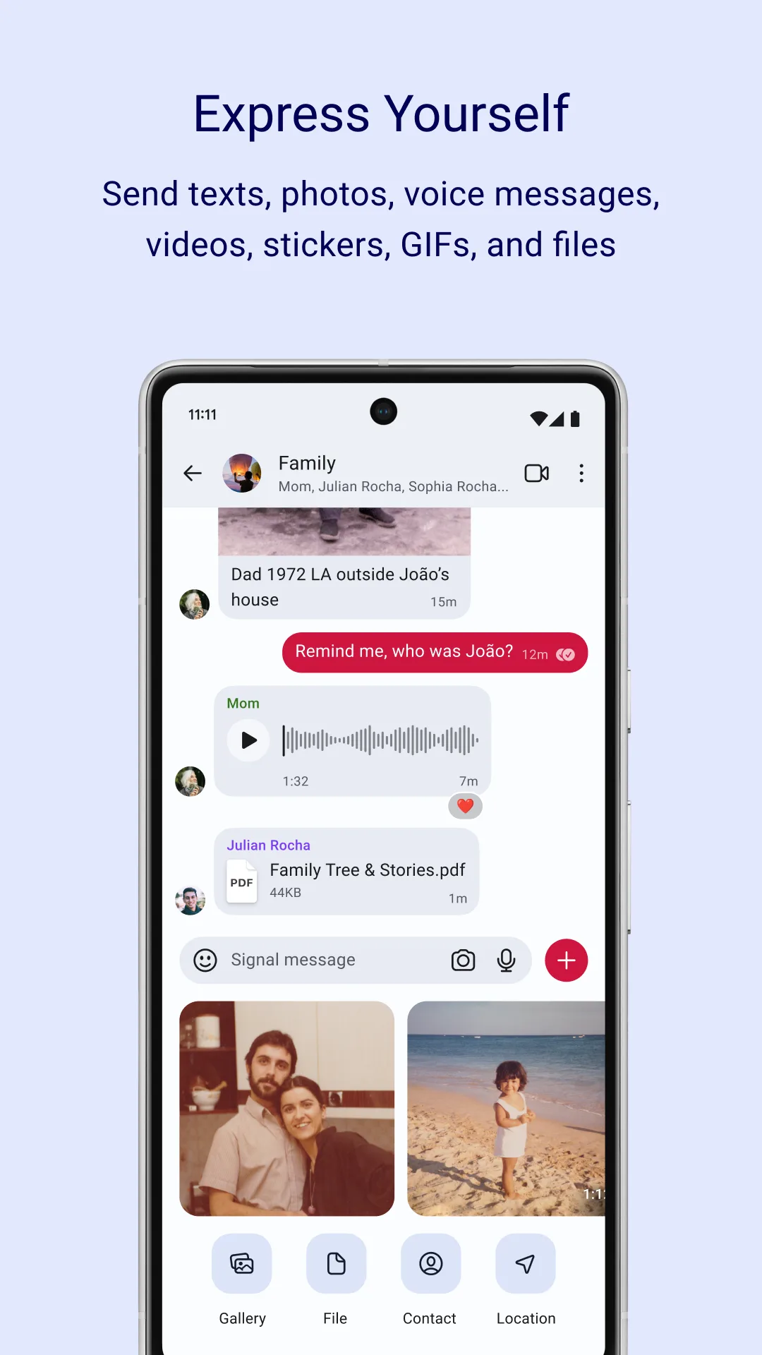 لقطة شاشة 5 من Signal Private Messenger